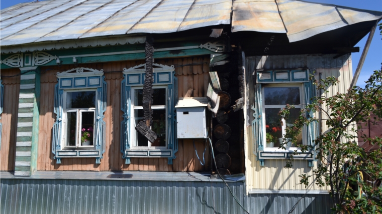 Обстановка с пожарами в Шемуршинском районе