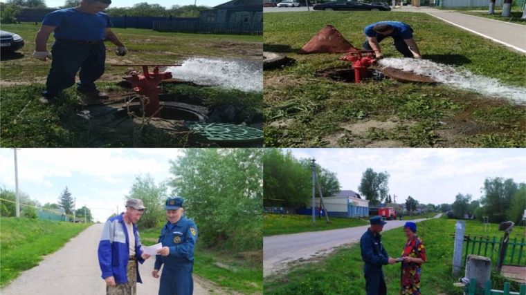 Работники 32-ой пожарной части провели обследования источников противопожарного водоснабжения Красноармейского района