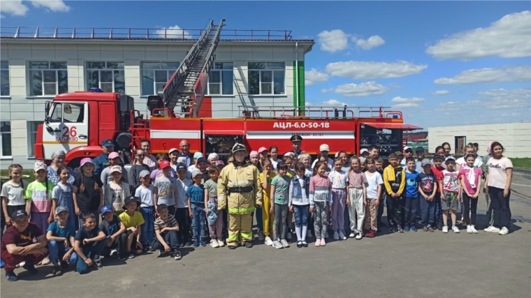 «День открытых дверей» в пожарной части №26 с. Батырево
