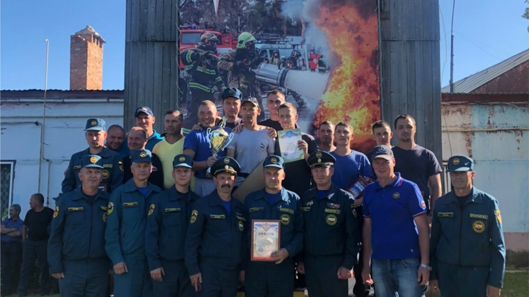Соревнования по пожарно-спасательному спорту среди подразделений казенного учреждения «Чувашская республиканская противопожарная служба»