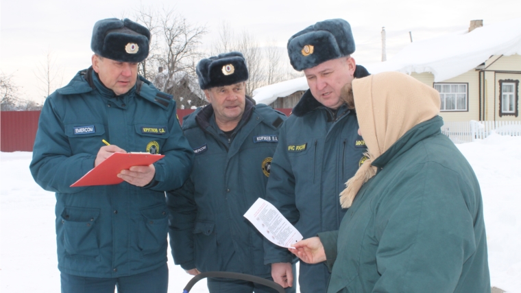 Профилактика пожаров в поселке Киря