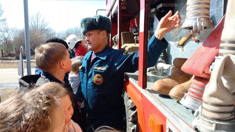 Открытый урок по пожарной безопасности «Давайте не ссориться с огнем»