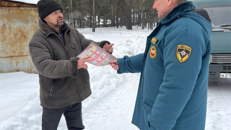 Профилактика пожаров в Заволжье