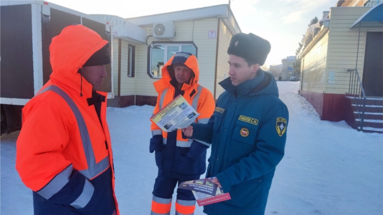 Профилактический рейд в жилом секторе с. Моргауши