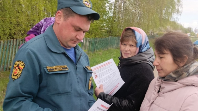 Профилактический рейд проведен в с. Красные Четаи