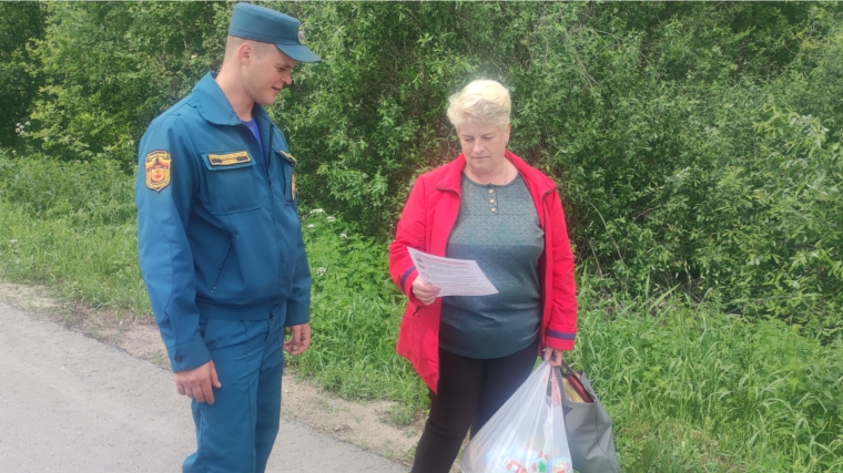 Профилактика пожаров в действии