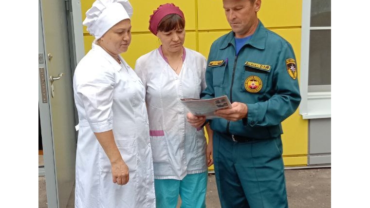 Профилактика пожарной безопасности в Шомиковском доме-интернате