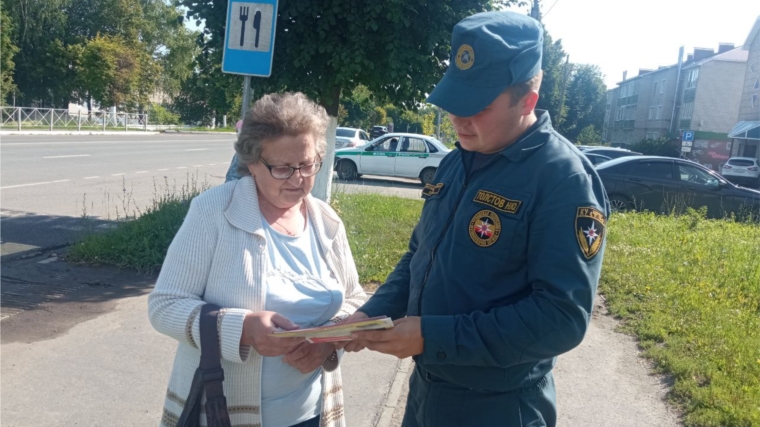 Профилактический рейд в жилом секторе