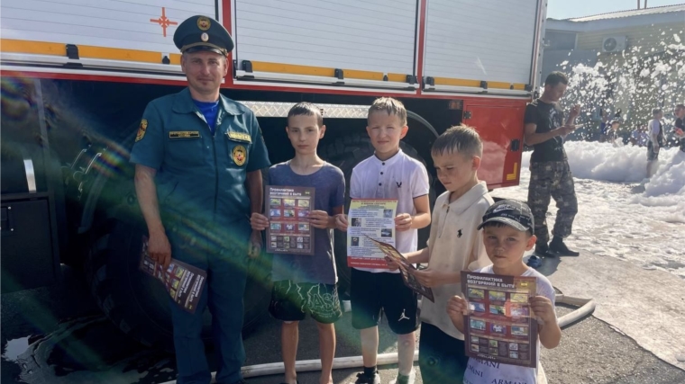 Памятка по пожарной безопасности в летний период