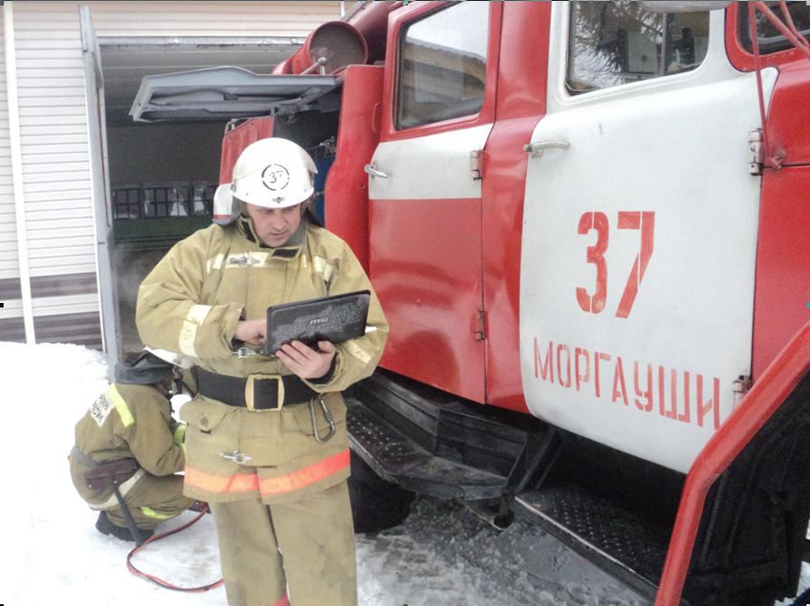 Современные средства связи на службе пожарной части